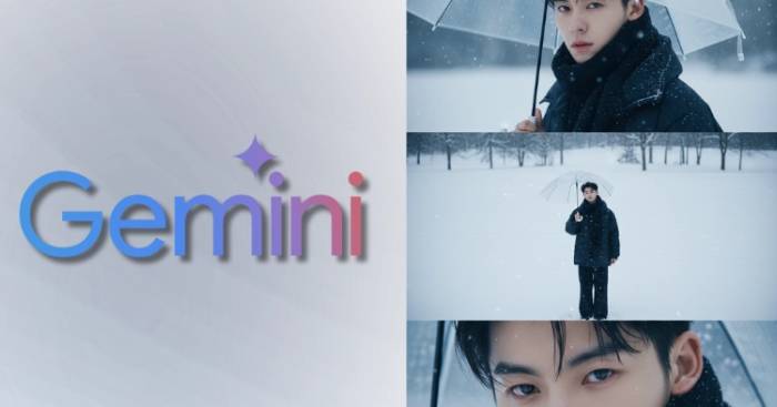 Cách tạo ảnh tuyết rơi mùa đông bằng Gemini AI