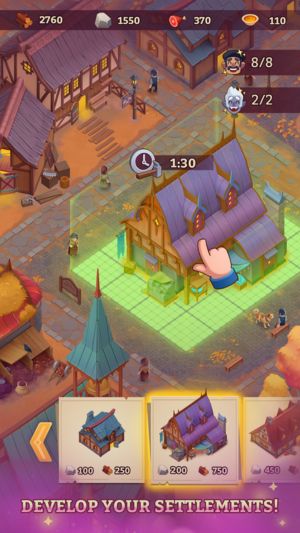 Thu thập tài nguyên để dựng lên các công trình