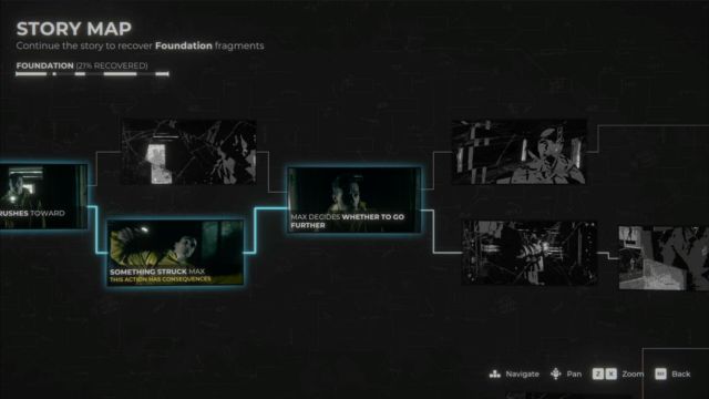 Khám phá bản đồ câu chuyện phức tạp với nhiều lựa chọn, nhánh rẽ khác nhau