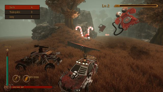 Biến mọi thứ thành vũ khí trên đấu trường hủy diệt của Turbo Carnage game