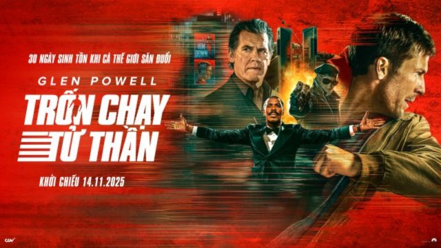 Poster phim Trốn chạy tử thần - The Running Man (2025)