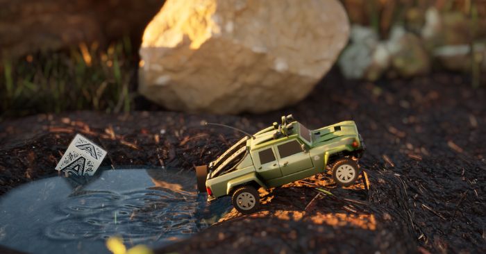 RC Crash CourseGame đua xe địa hình điều khiển từ xa