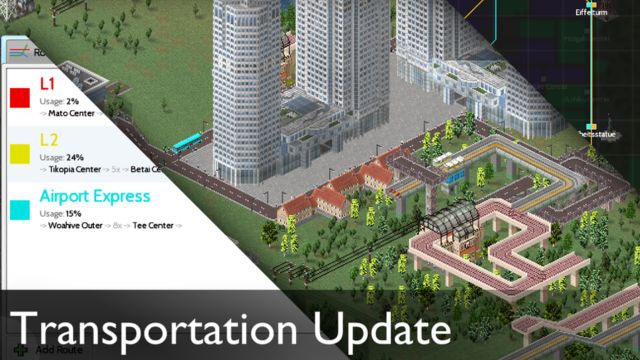 Cập nhật hệ thống giao thông toàn diện trong Theo Town 2025