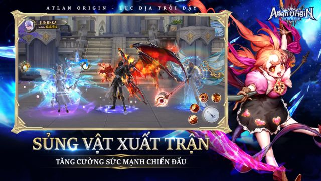 Sủng vật xuất trận, tăng cường sức mạnh chiến đấu