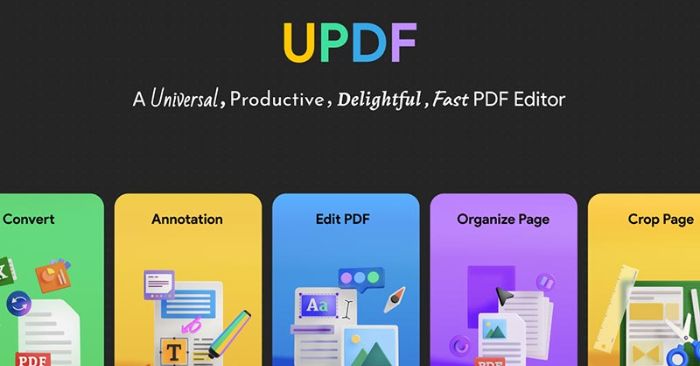 UPDF2.0.0.5Ứng dụng chỉnh sửa PDF bằng AI