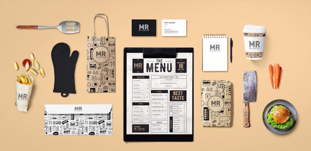 Looka có thể tạo ra các thiết kế độc đáo dựa trên thông tin bạn cung cấp