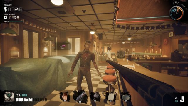Nấu ăn, phục vụ xác sống trong Zombie Diner Simulator