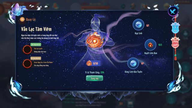 Trải nghiệm chế tạo các loại đan dược quý hiếm, không chỉ để tăng sức mạnh