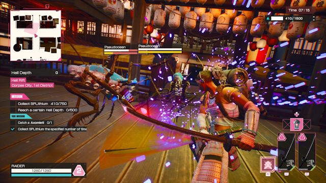 Chiến đấu với quái vật để tìm kiếm SPLithium