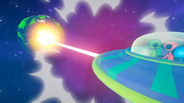 Khám phá hành tinh  bằng drone và chiến đấu chống lại alien