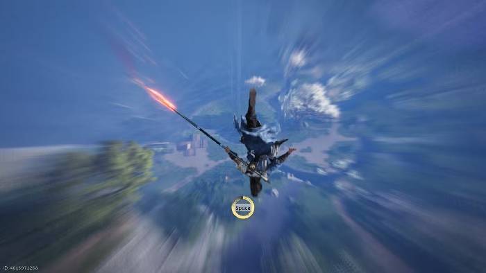 Để bay bằng Meteor Flight hoặc các kỹ năng bay khác, chỉ cần giữ nút Jump