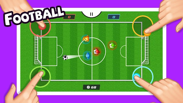 Chơi bóng đá nhiều người chơi trên cùng một máy