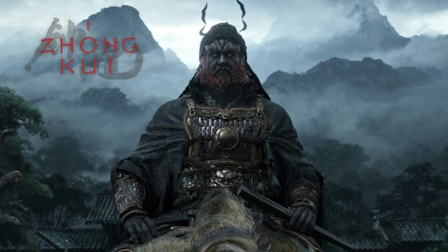 Nhân vật chính là Chung Quỳ (Zhong Kui) - vị thần trừ tà trong thần thoại Trung Quốc