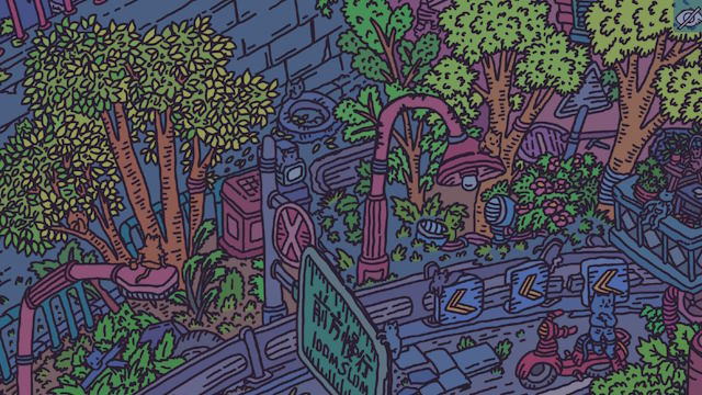 Khám phá khung cảnh đường phố được vẽ tay công phu