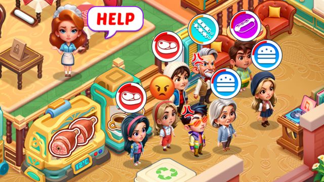 Cơ chế nấu ăn tốc độ cao đòi hỏi sự khéo léo và phản xạ nhanh