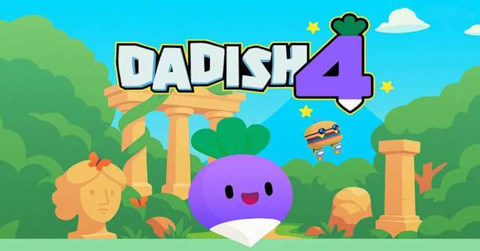 Dadish 4 là phần thứ 4 trong series game hành động phiêu lưu đi cảnh đình đám Dadish
