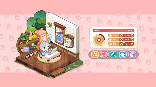 Burnout Buddy là game nuôi pet thư giãn trên desktop