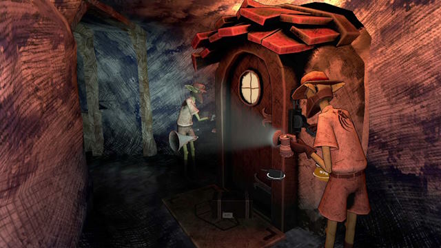 Bạn và đồng nghiệp phải vận chuyển bưu kiện vào những đường hầm tối om