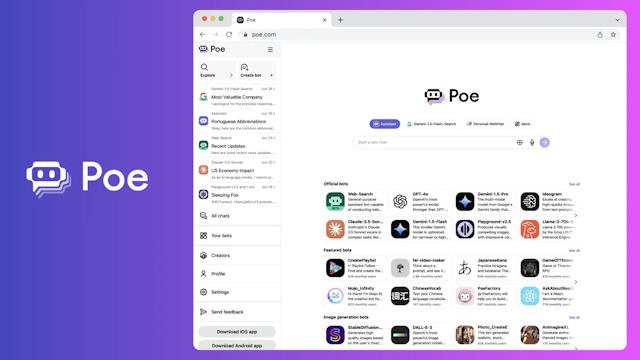 Poe là nền tảng chatbot AI đa mô hình do Quora phát triển