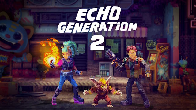 Echo Generation 2 là game nhập vai theo lượt phong cách cyberpunk