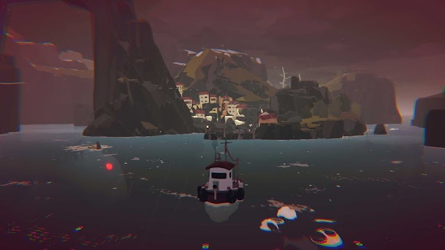  Bạn lái chiếc thuyền đánh cá cũ kỹ của mình khám phá từng hòn đảo