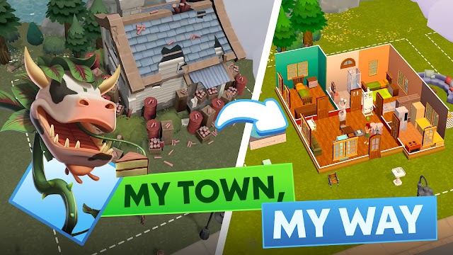 Khám phá và xây dựng thị trấn của bạn trong game The Sims Labs: Town Stories