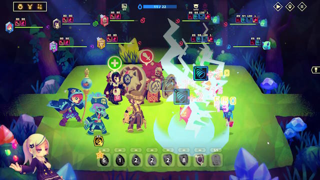 Cơ chế chiến đấu tự động theo phong cách auto-battle Roguelike