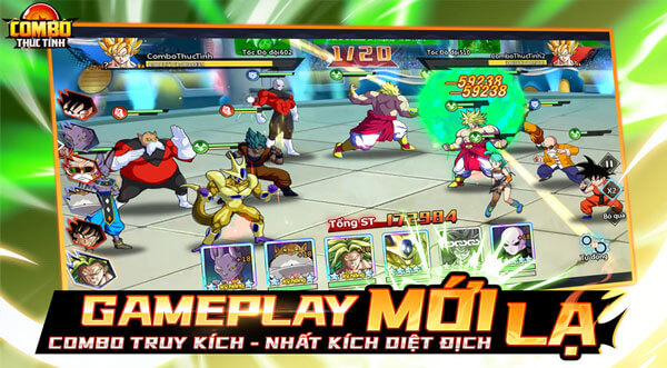 Gamepaly mới lạ, combo truy kích, nhất kích diệt địch