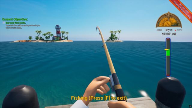 Thời gian rảnh rỗi, người chơi Wild Roots có thể câu cá và thư giãn