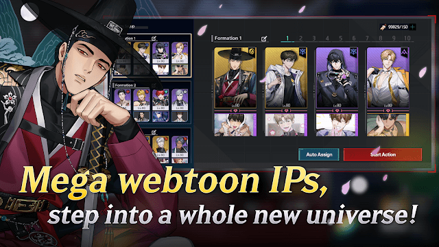 Game quy tụ dàn Espers bước ra từ những webtoon nổi tiếng và nhân vật gốc của StoryTaco