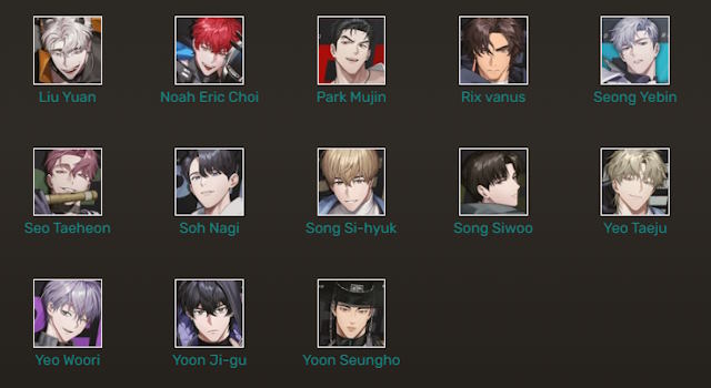 Dàn nhân vật đa dạng