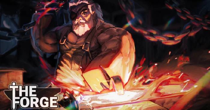 Game Roblox nhập vai khai thác quặng - The Forge