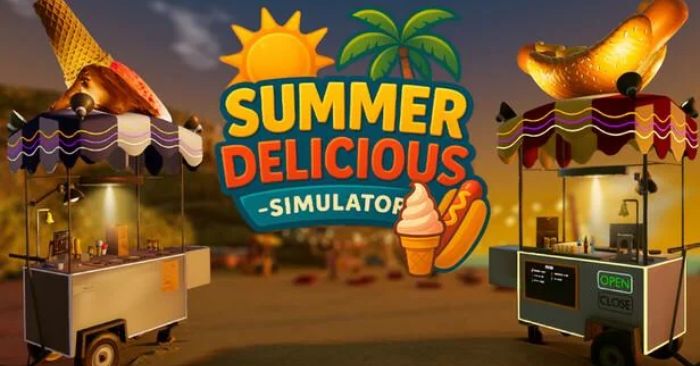 Summer Delicious SimulatorGame mô phỏng bán đồ ăn đường phố mùa hè