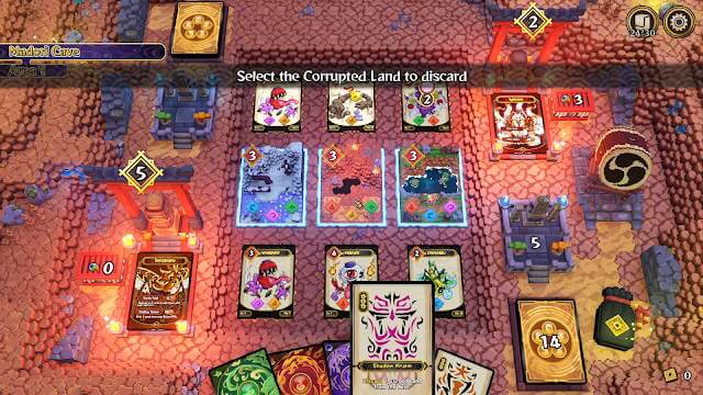 Sengodai là game chiến thuật xây dựng bộ bài roguelike phong cách Nhật Bản