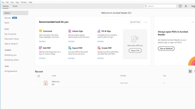 Kết nối với Adobe Document Cloud để tận dụng sức mạnh từ điện toán đám mây