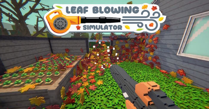 Leaf Blowing SimulatorDemoGame co-op dọn dẹp lá cây thư giãn