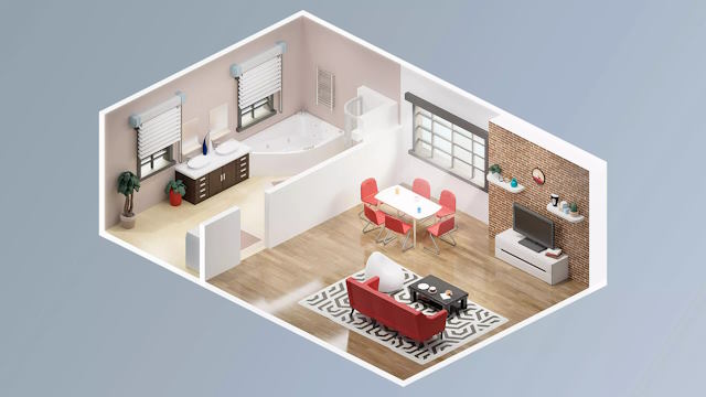 Chụp ảnh căn phòng của bạn với độ chân thực cao