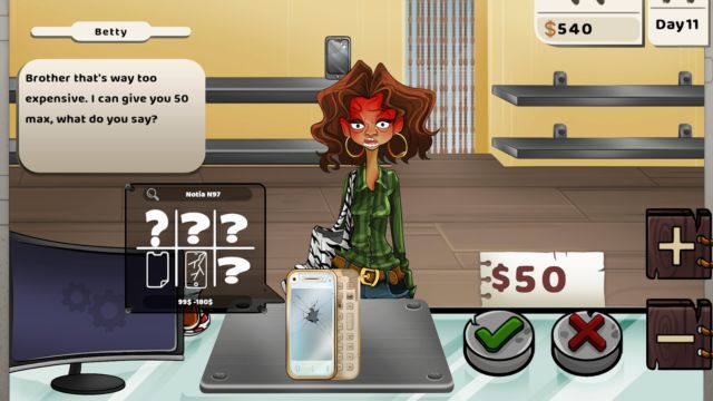 Mỗi khách hàng trong Phone Flipper Simulator game mang đến một câu chuyện mới