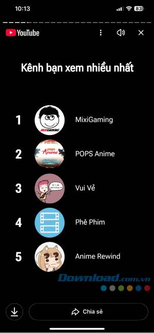 YouTube Recap 2025 5*547633