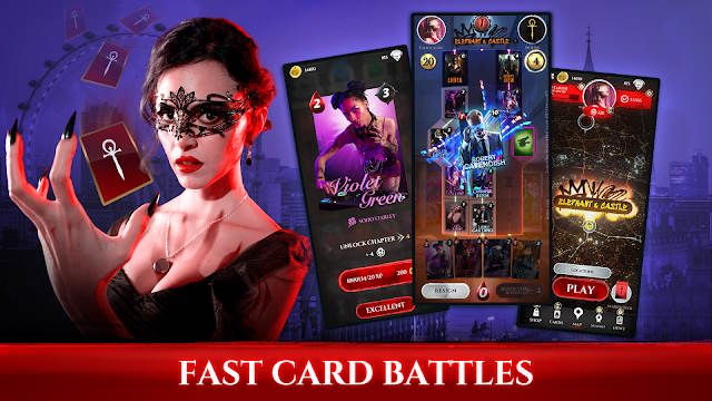 Tham gia các trận đấu thẻ bài nhanh gọn