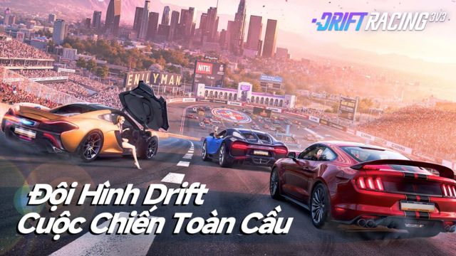 Đội hình drift cuộc chiến toàn cầu