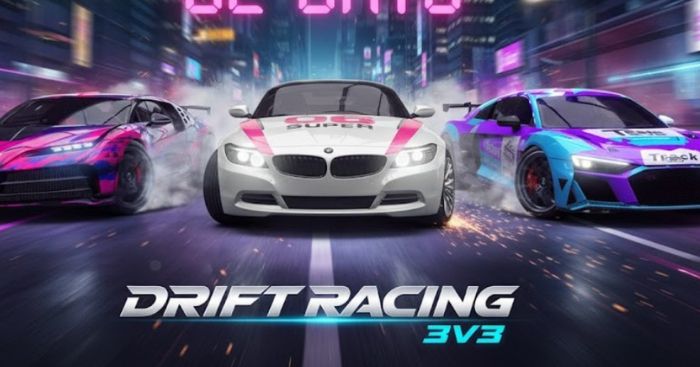 Drift Racing: 3v3 VNGame đua xe bối cảnh đường phố hiện đại