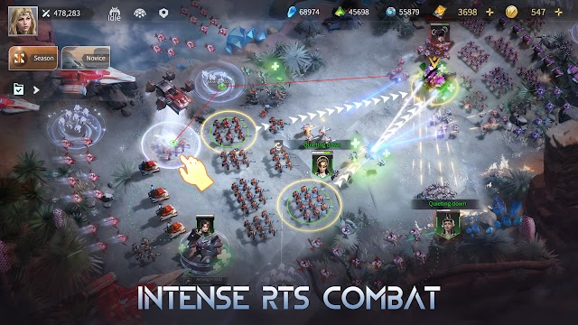 Tham gia các trận chiến RTS căng thẳng