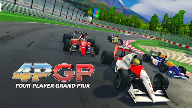 4PGP Four-Player Grand Prix là game đua xe arcade nhiều người chơi
