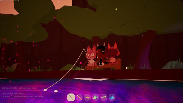 Rift Fishing là game câu cá nhiều người chơi thư giãn