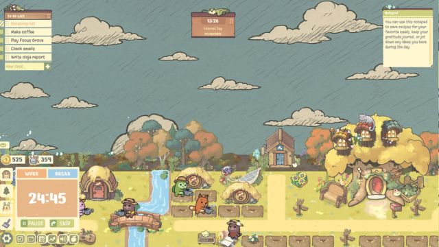 Tập trung học tập, làm việc trong khi vật nuôi chăm sóc trang trại của bạn