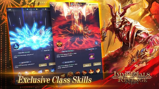 Bạn hóa thân thành một phàm nhân sở hữu sức mạnh thần linh trong game Immortals Revenge