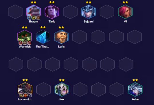 Đội hình Warwick Freljord Flex