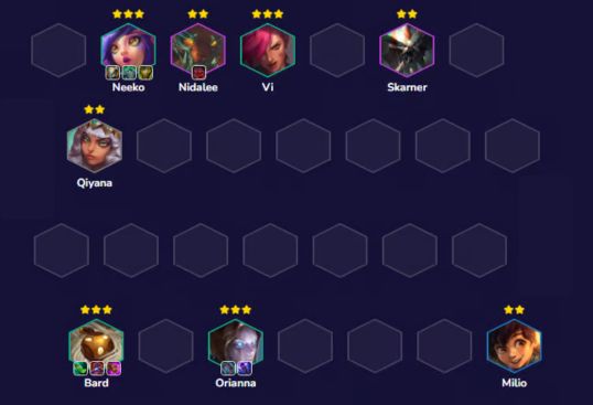 Đội hình Bard Ixtal Reroll