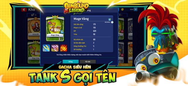 Gacha siêu hên, tank S gọi tên